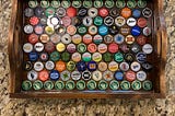 Quarantine Bottle Cap Tray Project