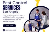 Reliable Pest Control Services in San Angelo — MDK Services