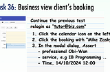 Selenium Workbook #36 Business View Client’s Booking (Date formatting)
