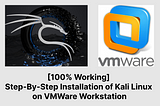 Video On Kali Linux Installation on VMWare Workstation