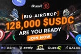 RushB Hub 128.000 $USDC Airdrop