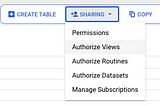 How to Manage Access to BigQuery Analytics Hub sharing Authorized Views