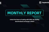 [Monthly Report — Sept]: KINE Officially Launched on AICoin
