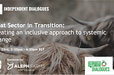 Food Systems Summit Dialogue: Meat Sector in Transition
