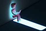 3d art-phone-glow-instant gratification-