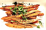 Side Dish — Roasted Carrots with Garlic Bread Crumbs