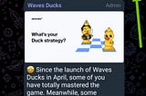 Waves Ducks Hunters — Passive income strategy for newbies.