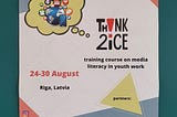 Think 2ice: training course on media literacy in youth work