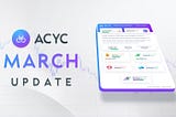 ACYC March Performance Update