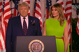 Trump Dresses First Lady In Green Screen To Bait Critics And Sow Distraction