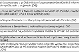 Online únikovka na téma Leonardo DaVinci