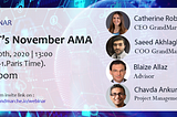 GMT announce the first Ask Me Anything (AMA)event.