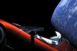 I have some feelings about that Tesla in space