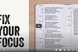 Day 17: Interested in Focus and Attention? Check out this video!