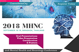2018 Mental Health and Neurology Conference (2018MHNC)