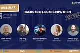 Hacks for E-Com Growth in 2023