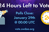 24 Hours Left to Vote in SWIP-05