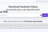 Enjoy Facebook on Your Terms: Download Online for Offline Viewing
