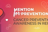 Can a company support cancer prevention?