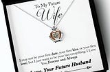 Future Wife Necklace For Fiancee