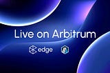 cSigma Edge is Live on Arbitrum! Start Lending and Earn APY Today