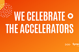 We are accelerators, and we will build a cancer-free future.