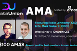 Amasa’s AMA with DataUnion, 16 November 2022 — Recap and Prize Winners