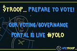 Ape Troop Voting/Governance Portal is live — Voting Tutorial Inside!