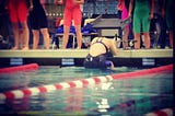 College swimming gave me confidence for my future