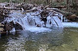 It’s Rare to See a Frozen Waterfall