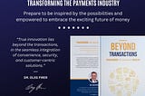 Beyond Transactions: Transforming the Payments Industry