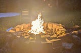 The Welcoming fire (Poem)