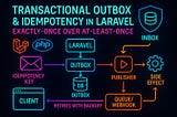 🔁🧾 Transactional Outbox & Idempotency in Laravel: Exactly-Once Effects over At-Least-Once…