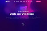 Layout from Elementor website.