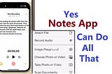 Yes That little Notes App can do a lot more than what you think