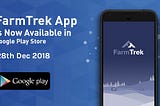 FarmTrek is Now Available in Google Play Store