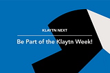 [Klaytn Next] Be Part of the Klaytn Week!