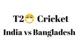 😷 Forget the pitch report. Today’s India-Bangladesh cricket match needs an Air Quality Report!