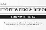 LiftOff Weekly Review