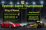 KingSpeed celebrates Testnet Tournament with a total prize of up to $5000