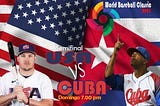El V Clásico, el béisbol y la relación Cuba-Estados Unidos (ampliado)
