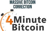 👉Don’t Count On A Massive Bitcoin Correction
