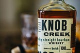 Knob Creek Whiskey? How appropriate to be the title photo for a poem about whiskey and also representative of those who drink it sometimes.