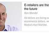 E-Retailers Are The Publishers of The Future