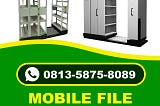 WA 0813–5875–8089. Jual Mobile File Cabinet Surabaya Zeco