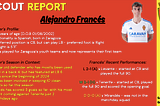 Scouting Report — Alejandro Francés: Real Zaragoza vs Elche CF