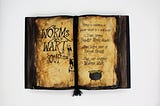 Worms Wart Soup Spell Book Nightmare Before Christmas Inspired