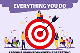 【 Lessons Learned in Software Testing 】 #2 Your mission drives everything you do.