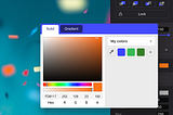 Ludus just got its very own color picker