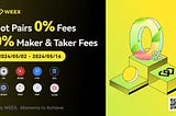 Zero Trading Fees on SOL, RAY, MSN, RND, AR, ALICE, FTM and ONDO! Exclusive Offer from WEEX!